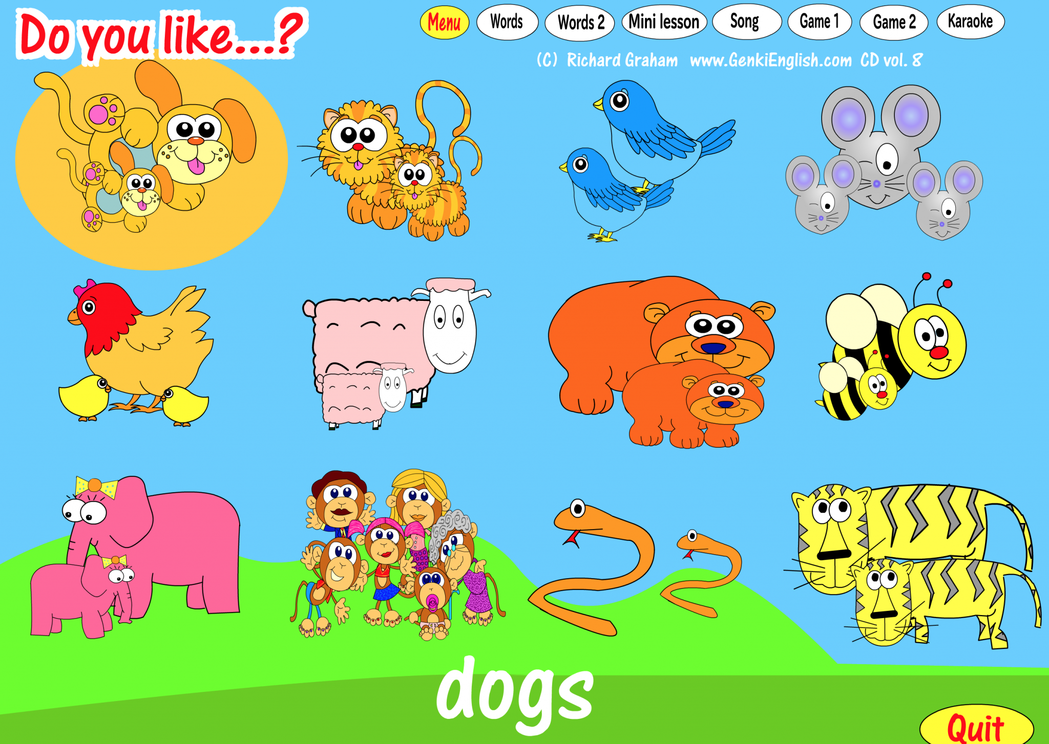 Do 13. Генки Инглиш. Genki English животные. What animal do you like. Do you like animals.